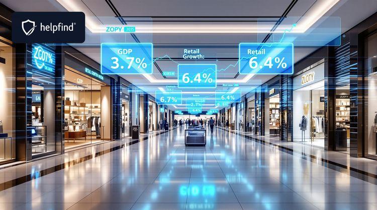 Sprzedaż detaliczna a PKB 2025 – Jak handel detaliczny napędza wzrost gospodarczy w Polsce