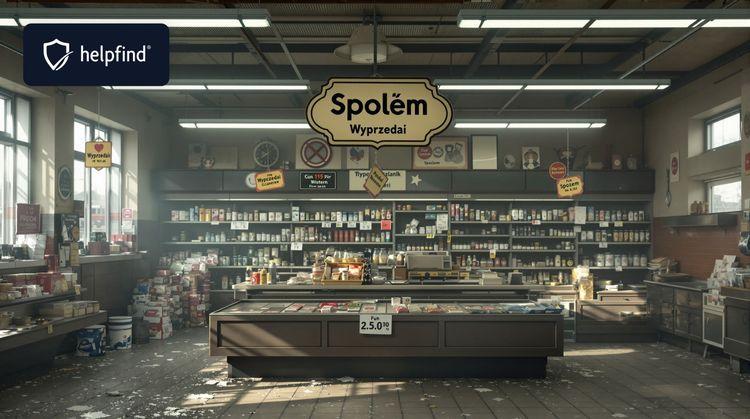 Likwidacja sklepu Społem w Łodzi – przyczyny, przebieg i skutki zamknięcia sklepów