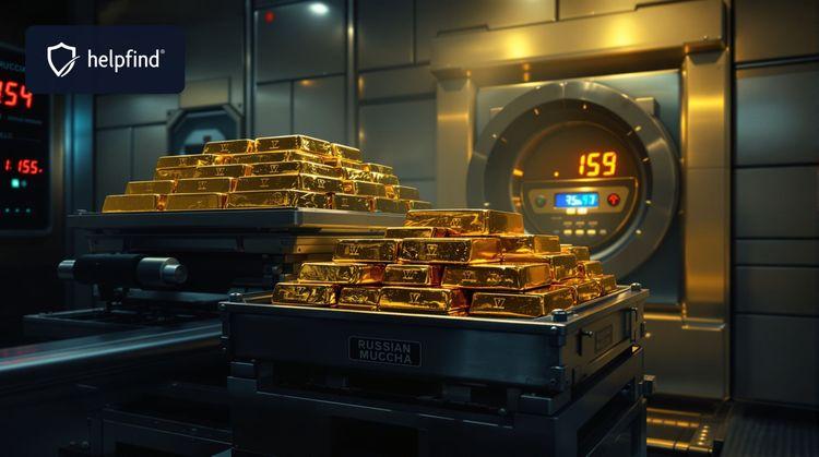 Rosja masowo wyprzedaje złoto Dlaczego Kreml decyduje się na taką strategię finansową