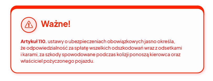 Artykuł 110 ustawy o ubezpieczeniach obowiązkowych