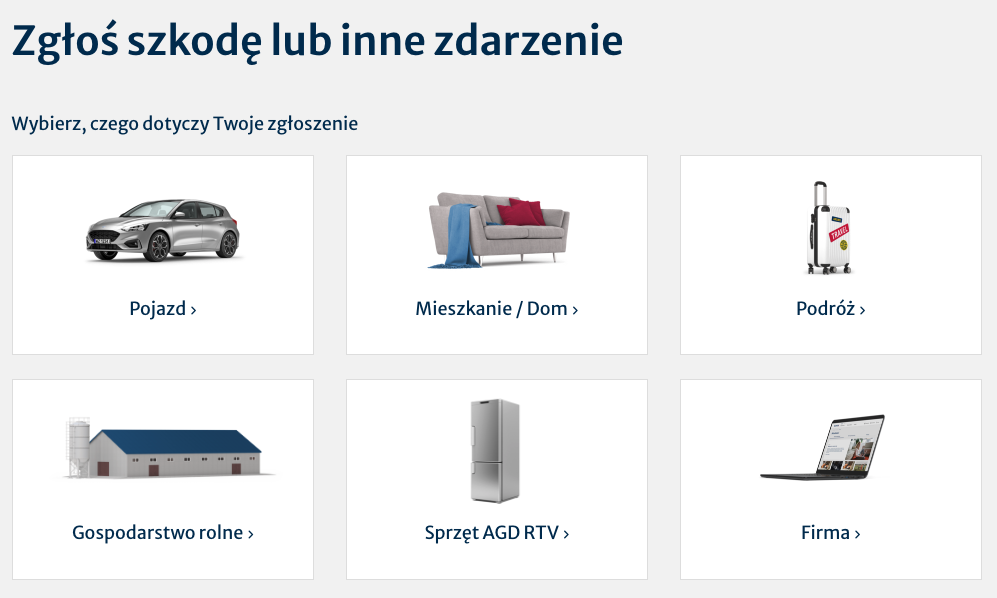 warta zgłoszenie szkody na pojeździe