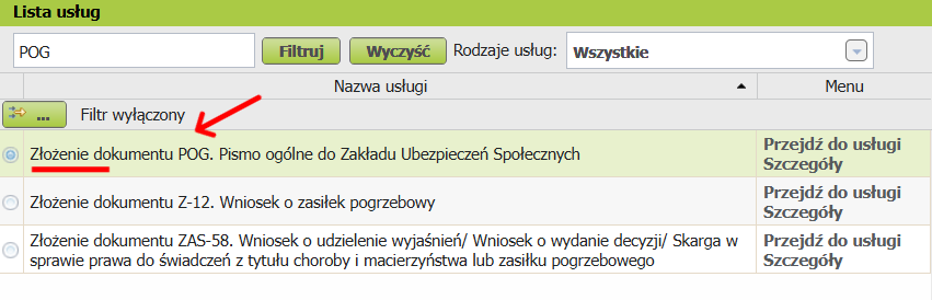 kopia decyzji o przyznaniu wcześniejszej emerytury